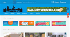 Desktop Screenshot of nyccarpetcleaners.com