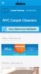 Mobile Screenshot of nyccarpetcleaners.com